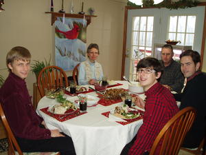 We were glad to have David back with us again!