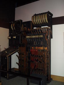 An old electric switch panel....