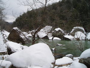 Cumberland River flowing by