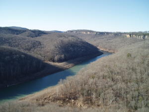 A sunny day, with 55F weather the end of January sent us hiking out to Buzzard Rock to soak up the sunshine.