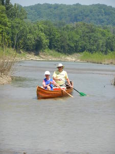 Mom and Dad bringing up the rear.