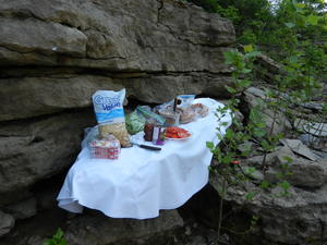 We had worked up a good appetite and picnic lunch we brought with us was scrumptious!