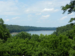 View from where we had our picnic.