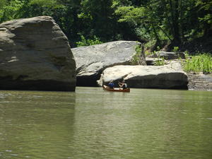 Kristina's parents headed around the bend.