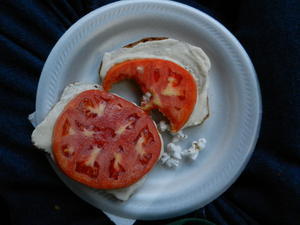 Supper in the car was yummy, too :)