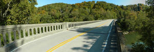 Another panorama--this time at the Yamacraw bridge.