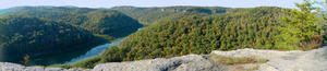 Another panorama view from another angle on Buzzard Rock.