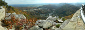 Panorama shot from Pinnacle Overlook.
