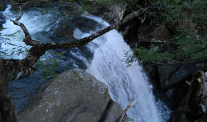 Our view of Eagle Falls--from the top.