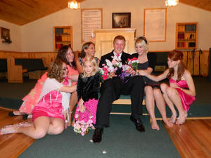 Chad with the Flowers!