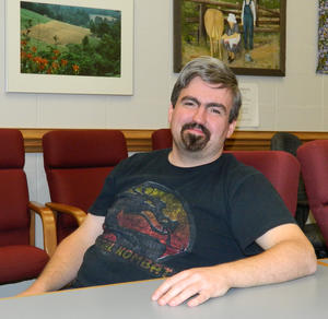 Anton having fun with Daniel.