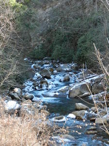 The rivers and streams, with their icy boulders were incredible!