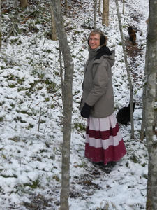 Kristina with Claws and Marble.