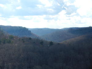 Another hike to Buzzard Rock--one of our favorite winter/spring hikes because of the sunshine and warmth at the viewpoint. :)