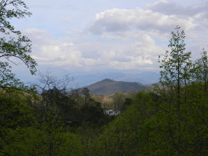 Closer up of the view. The camera never does mountains justice.