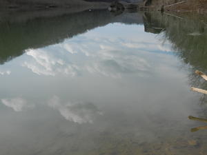 More cloud reflections.