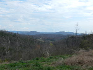 Daniel and Kristina took a late get-away for their anniversary to the Smokey Mountains. This was a mountain view on the way down I-75.