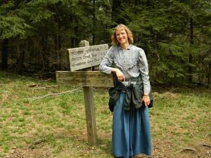 We made it! At the top of Trillium Pass, exactly 3 miles from our car, and nearly all of it steady climbing in elevation. 