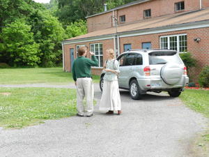 Mark came and we put him to work immediately! We were SO thankful for his willingness to help!