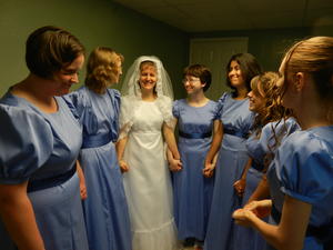 Last words right after we all had prayer together.