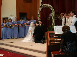 The dedication prayer.