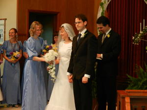 Kristina doing her job.