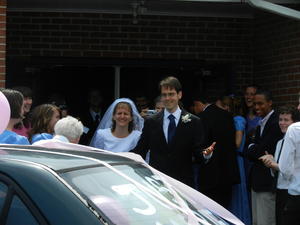 David and Kristina A's faces as they saw it for the first time.