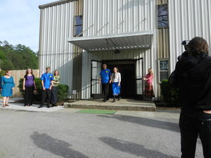 Robert and Jephthae's first glimpse of their car! They LOVED it! :D