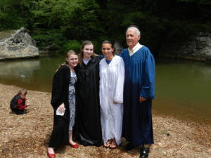 Happy girls with a blessed Pastor!