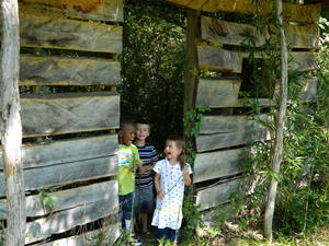 An old shed to play in.