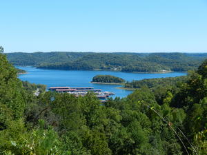 On their way back home, they stopped to take some neat pics of the lake.