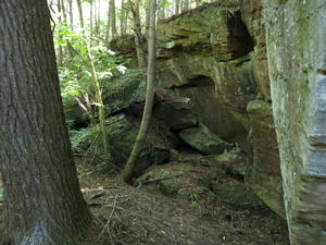 Neat rock formations.