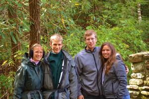 Kristina and Daniel, Gabriel and Ashley.