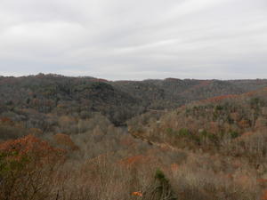 You can barely see the coal tipple bridge in the distance. 