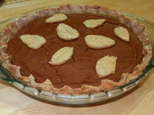 Kristina and Isaac made the pie