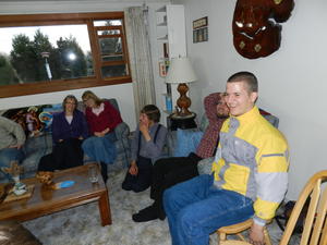 In addition to Daniel's family, Isaac, and Moses who were here visiting us for the weekend, the Morris family dropped in to visit for a couple hours after lunch! 