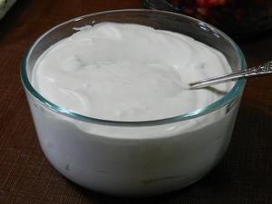 Yummy Coconut whipped cream! 