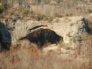 Evening glow on the arch.
