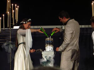 Then they poured salt over the top.