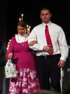 Our little "sister" Lindsey was one of the bridesmaids.