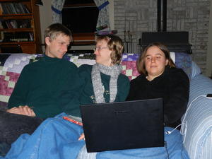 And looked at pictures and enjoyed the company