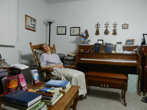 After the wedding... We were tired!