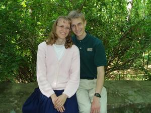 Daniel and Kristina enjoying Garvan Woodland Gardens in Hot Springs.