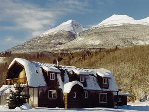 The wilderness home in Canada where Daniel's family lived.