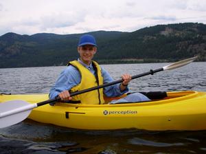 Kayaking in British Columbia was an unexpected treat!